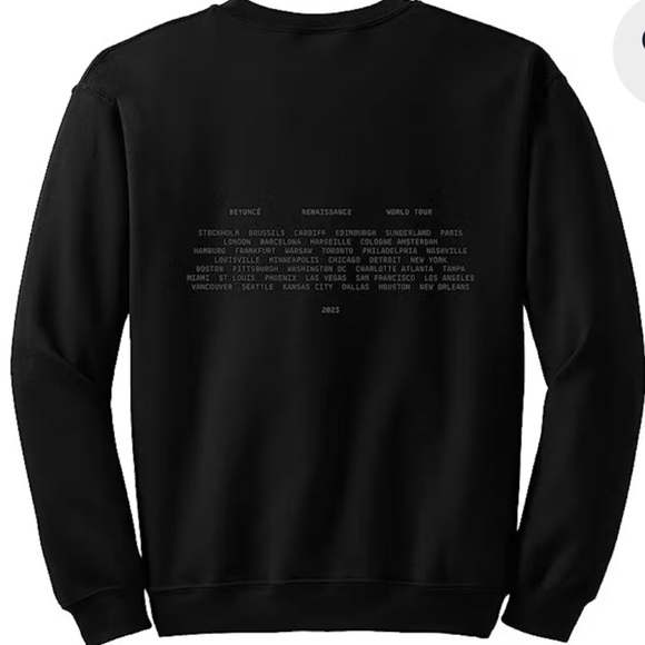 NWOT Disco Cowboy Hat Sweatshirt | Beyonce 2023 Tour - Picture 2 of 2